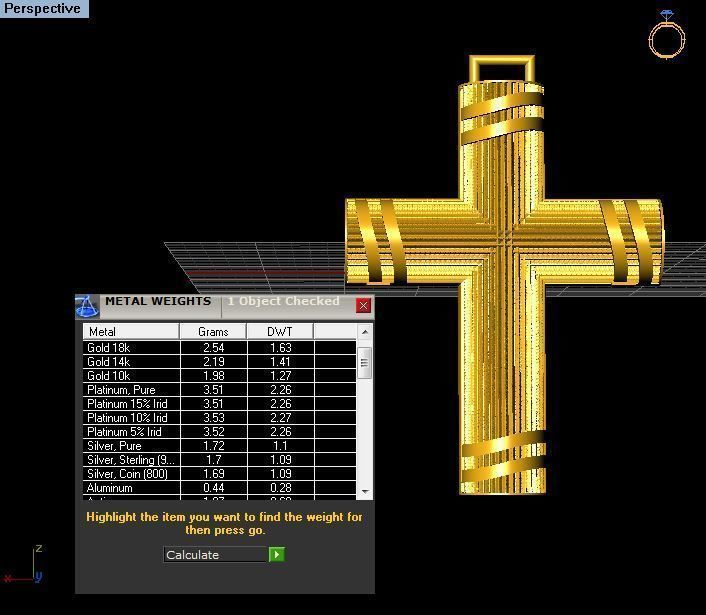 Cross patterned cross with texture saint jesus cristian 5 3D print model_5