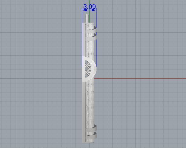 Cross patterned cross with texture saint jesus cristian 5 3D print model_19