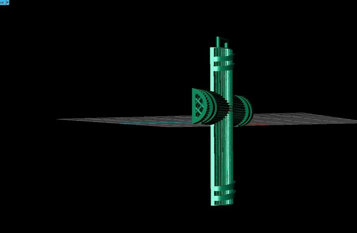 Cross patterned cross with texture saint jesus cristian 5 3D print model_14