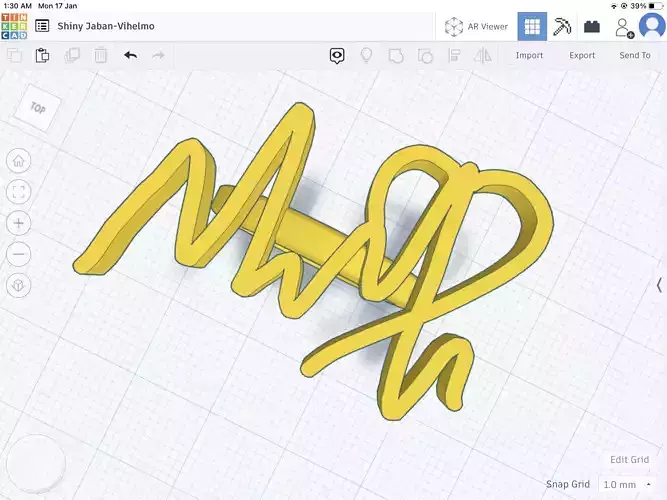 Heartbeat ring stl file