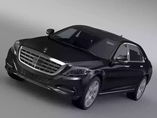 Mercedes Maybach Guard S600 X222 2016