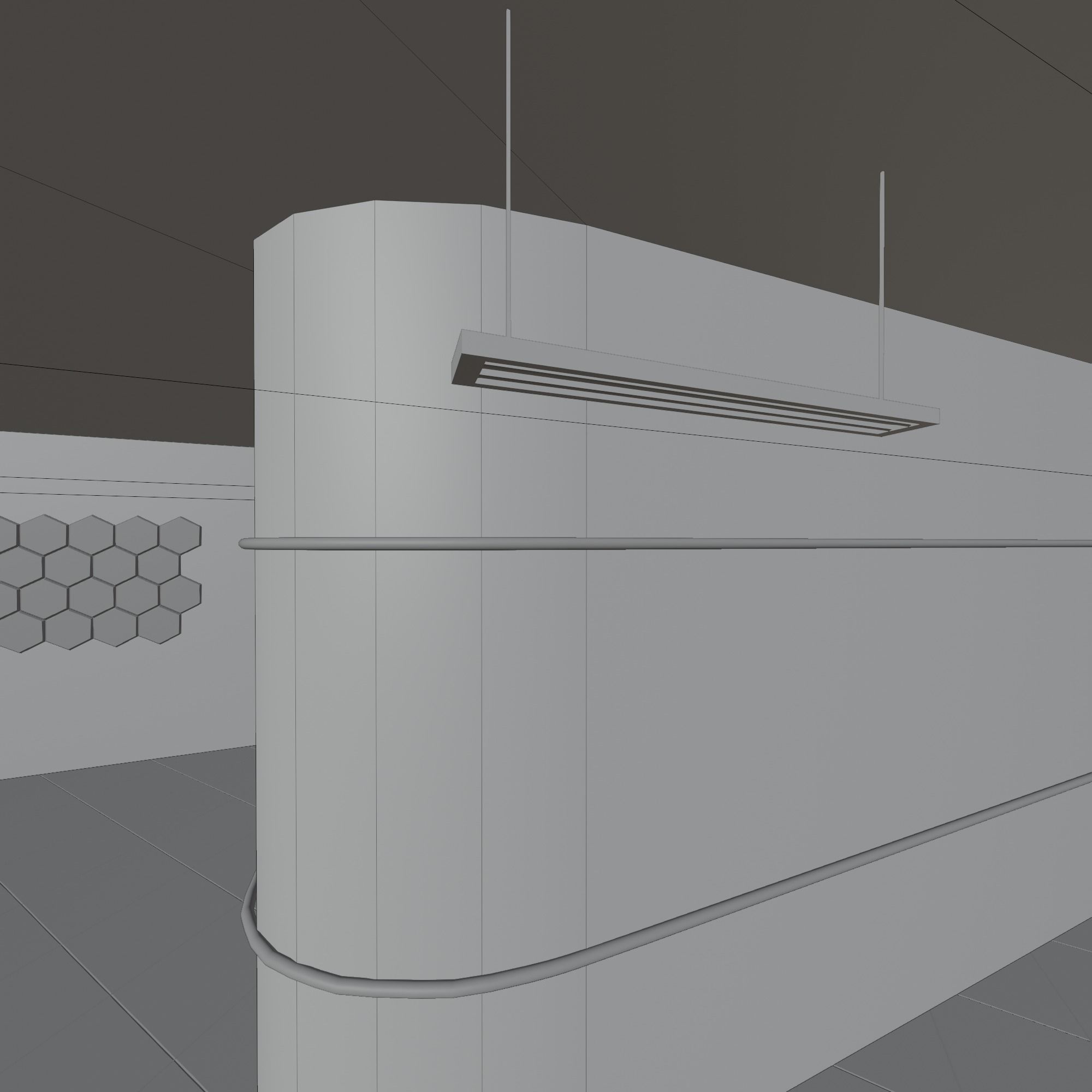 Loft Interior 3D model_5