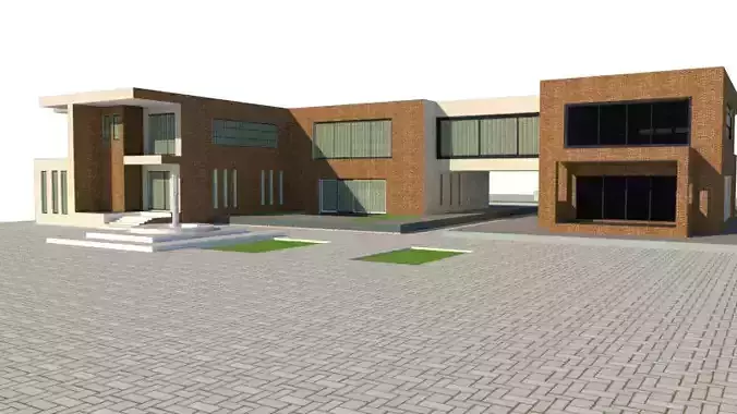 3Dmodel luxury house