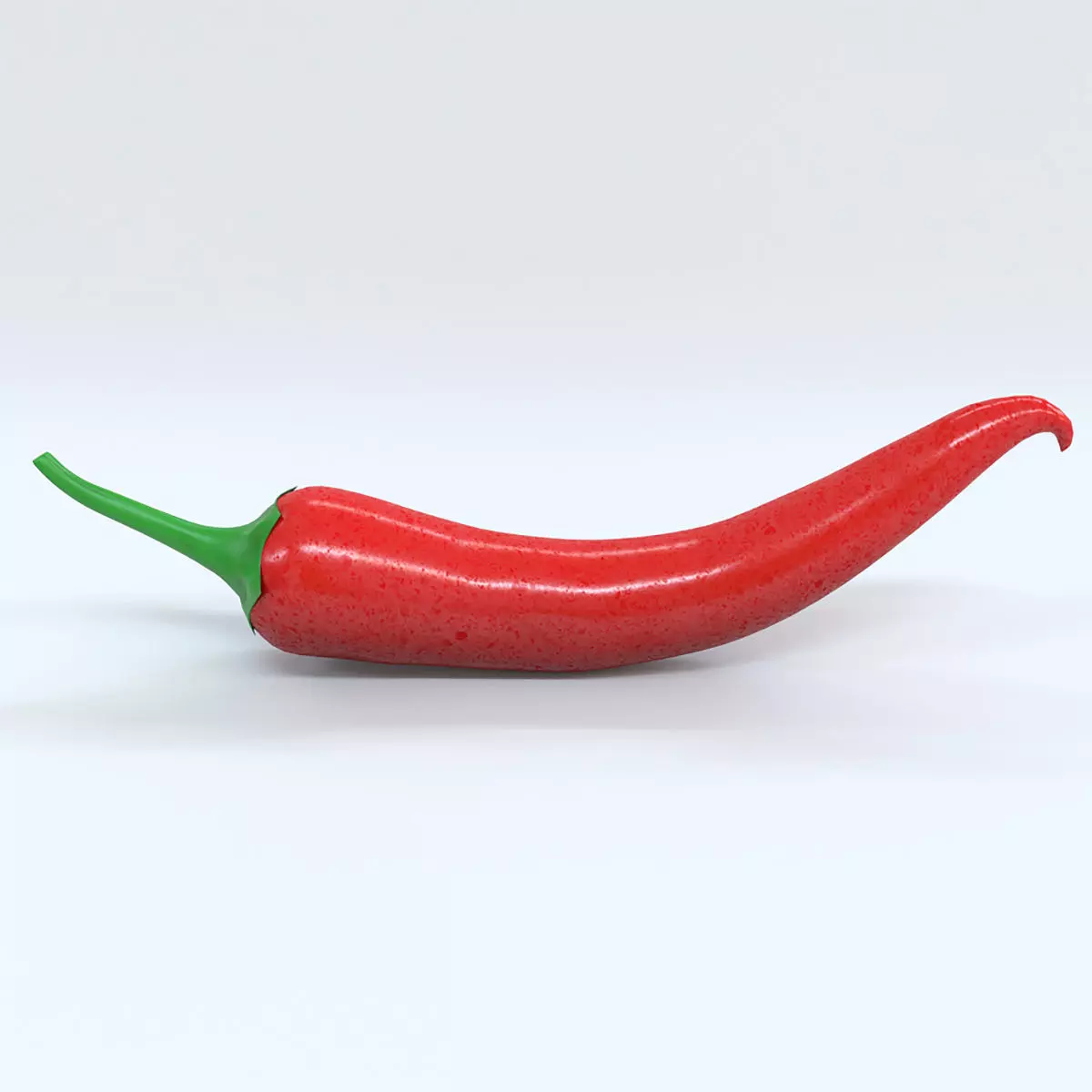 Chili pepper model 3D model_0