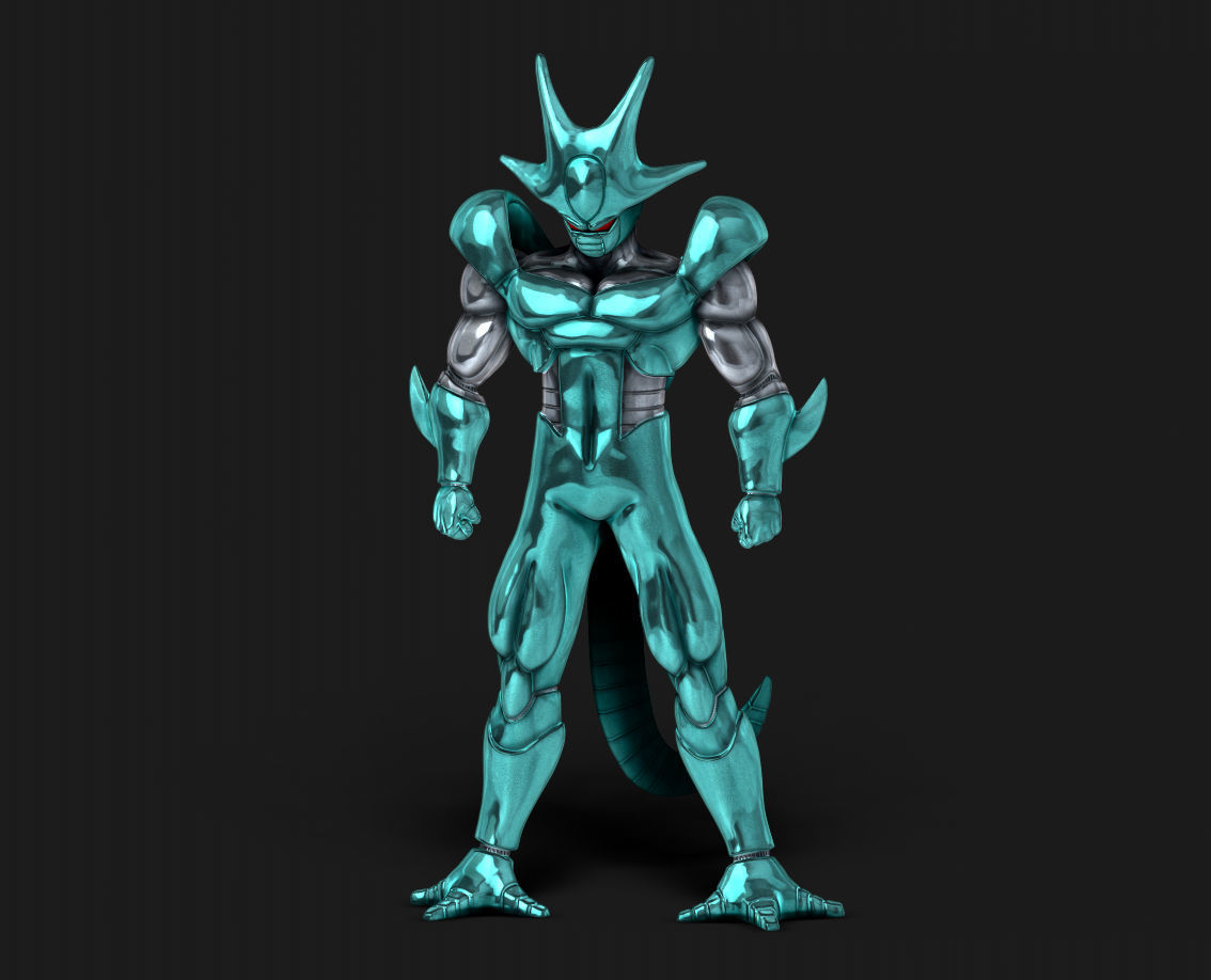 Metal Cooler Final Form Dragon Ball Z Figure for 3D print 3D print model_1