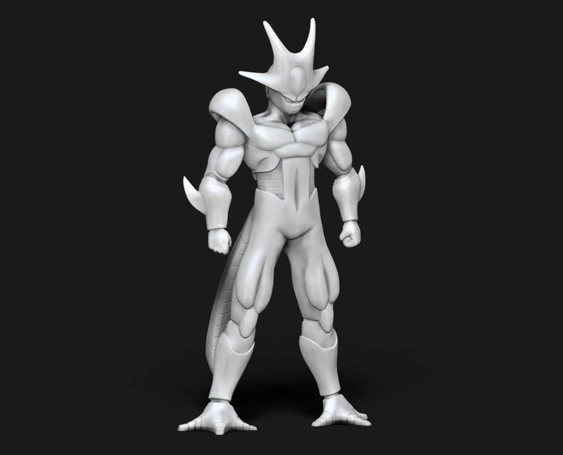 Metal Cooler Final Form Dragon Ball Z Figure for 3D print 3D print model_3