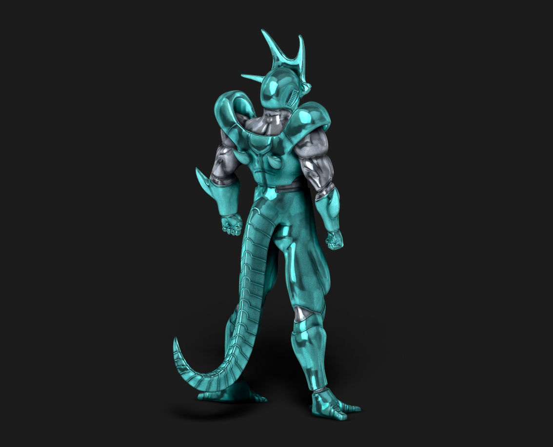 Metal Cooler Final Form Dragon Ball Z Figure for 3D print 3D print model_2