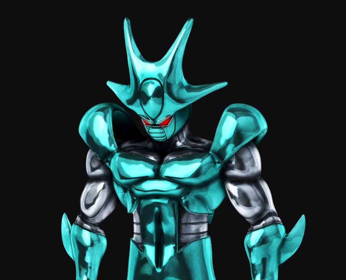 Metal Cooler Final Form Dragon Ball Z Figure for 3D print 3D print model_0