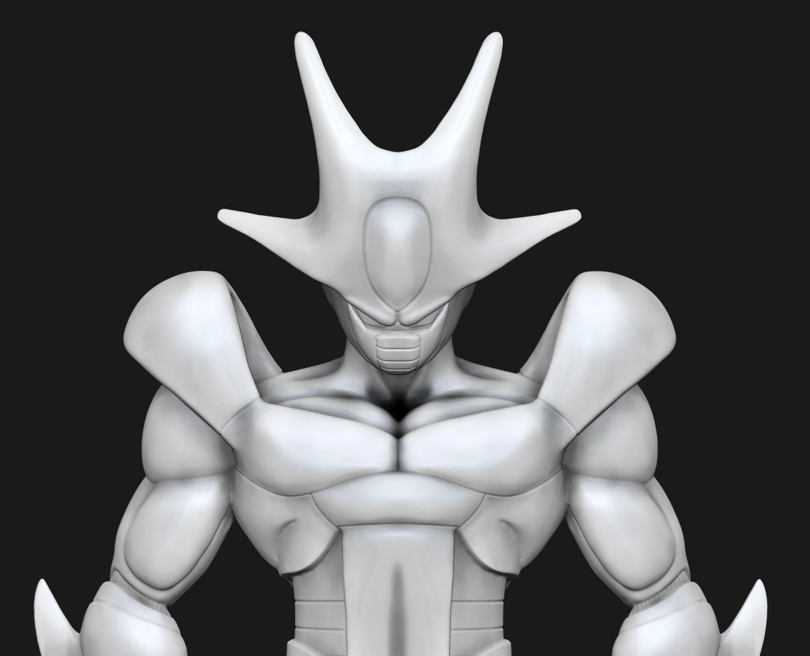 Metal Cooler Final Form Dragon Ball Z Figure for 3D print 3D print model_4