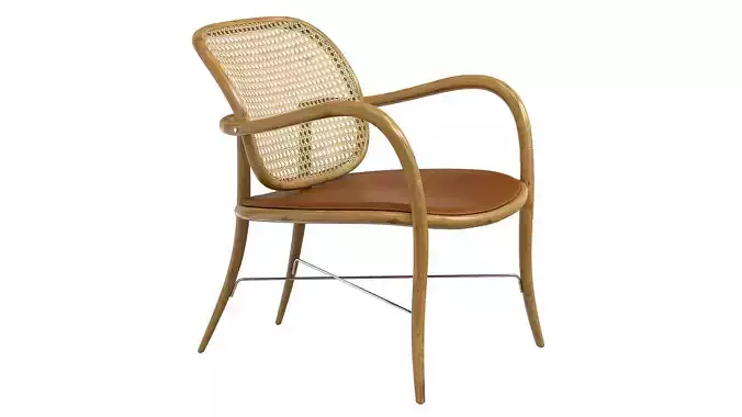 Lana lounge Outdoor chair Artefacto 3D model