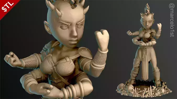 Sheeva - Mortal Kombat 3 Statue 3D print model