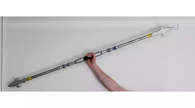 Final Fantasy VII 7 Remake - Lifesize Aeriths Silver Rod 3D print model