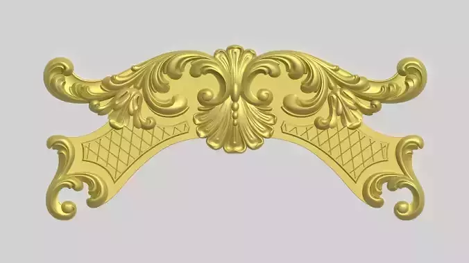Engraving Ornament 3D print model