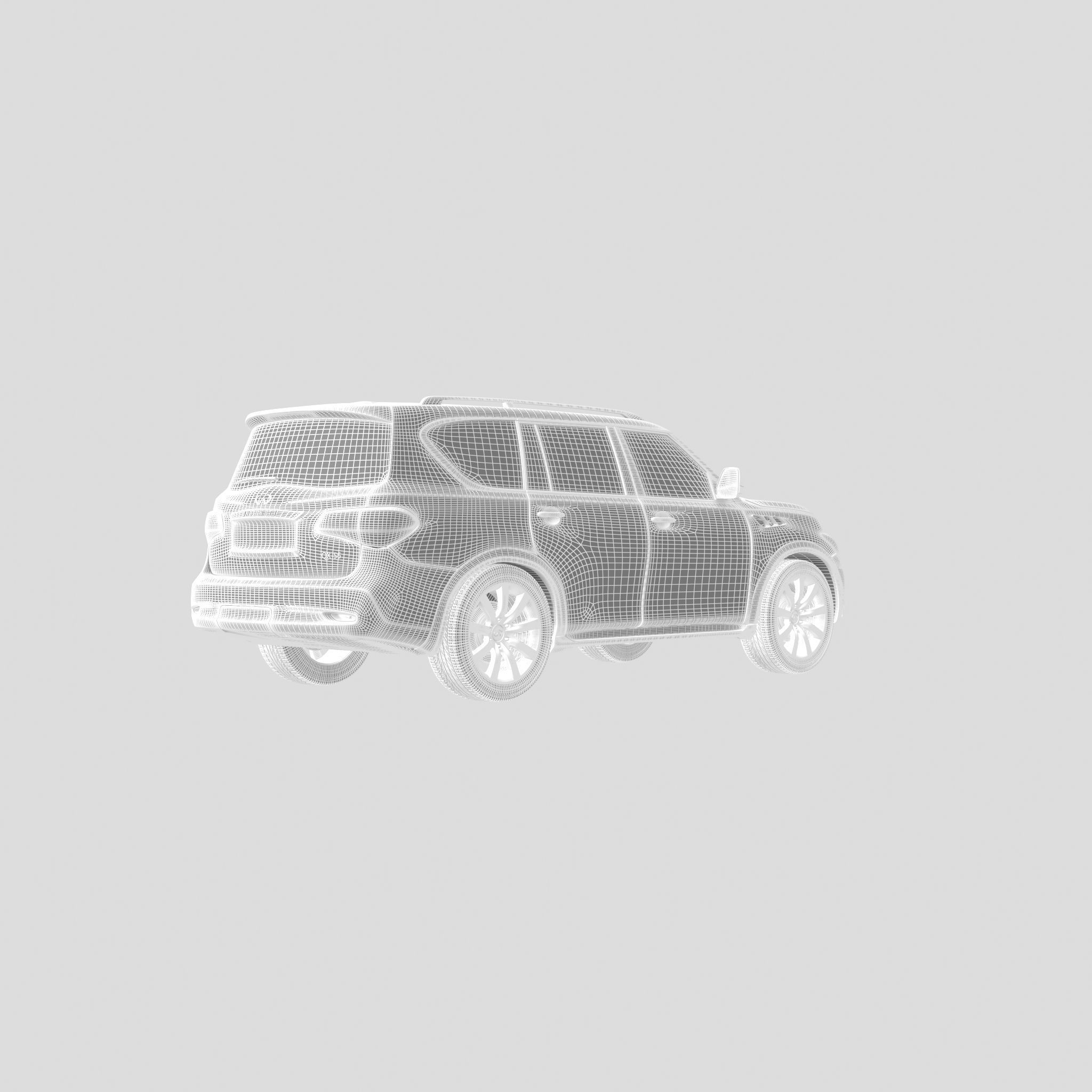2011 Infiniti QX 56 3D model_11