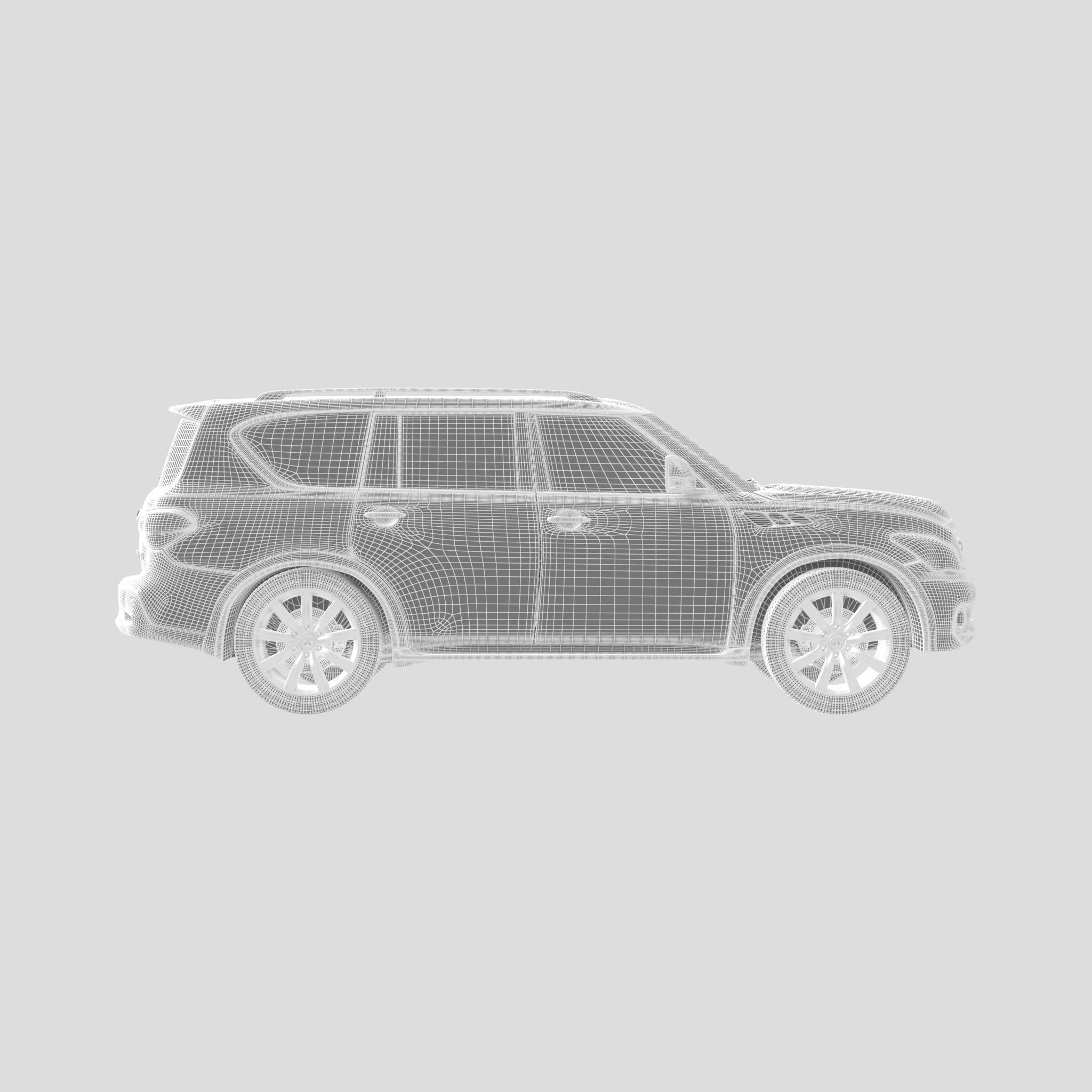 2011 Infiniti QX 56 3D model_13