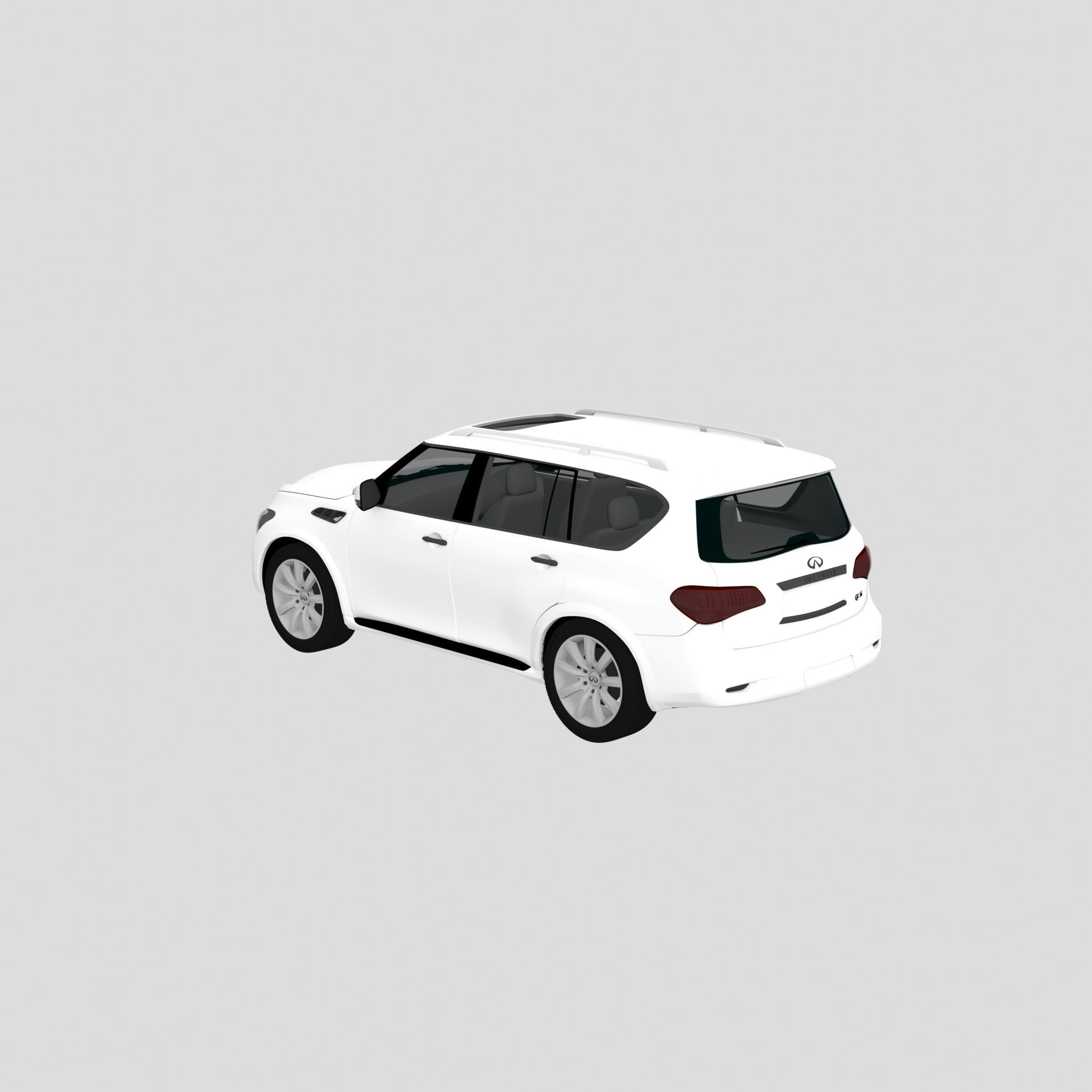2011 Infiniti QX 56 3D model_3