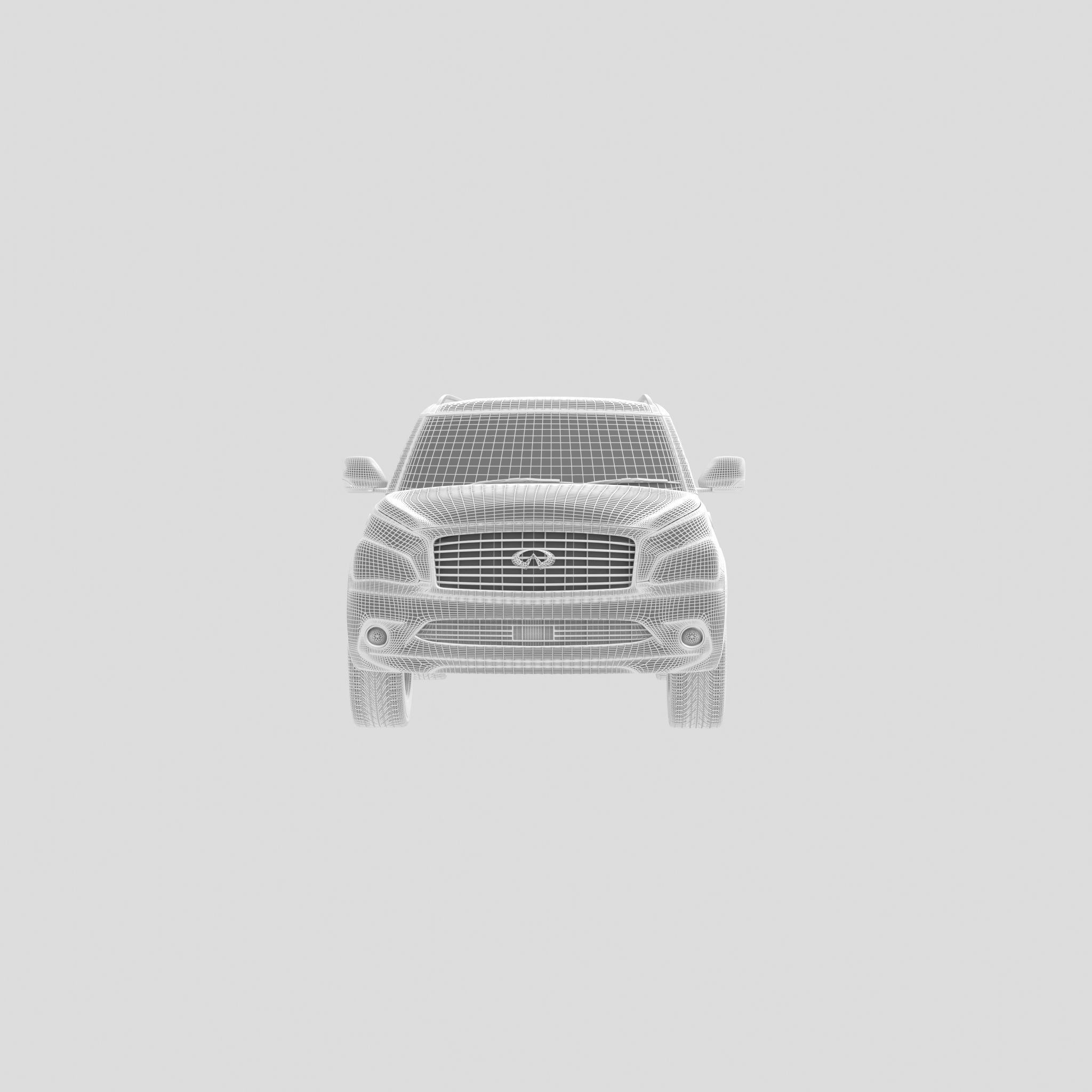 2011 Infiniti QX 56 3D model_14