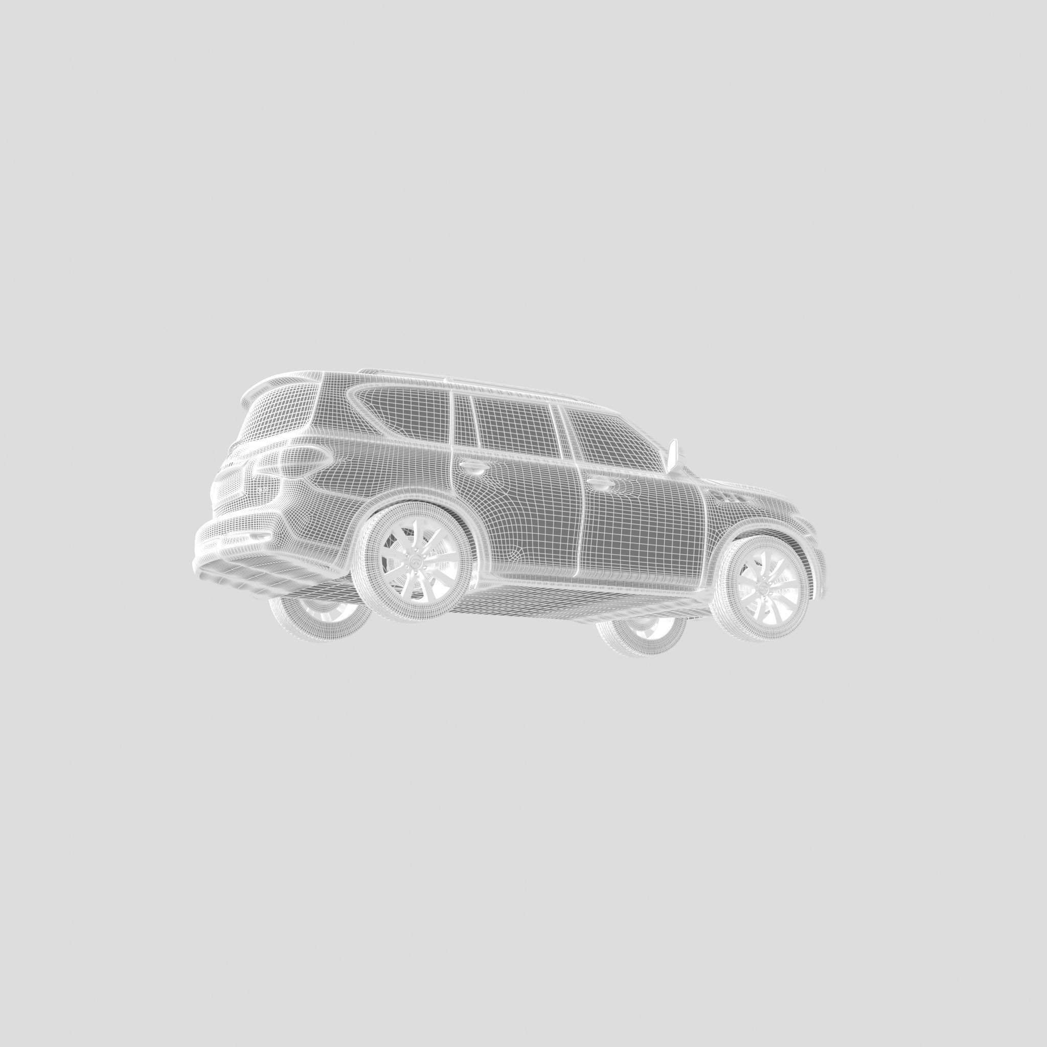 2011 Infiniti QX 56 3D model_10