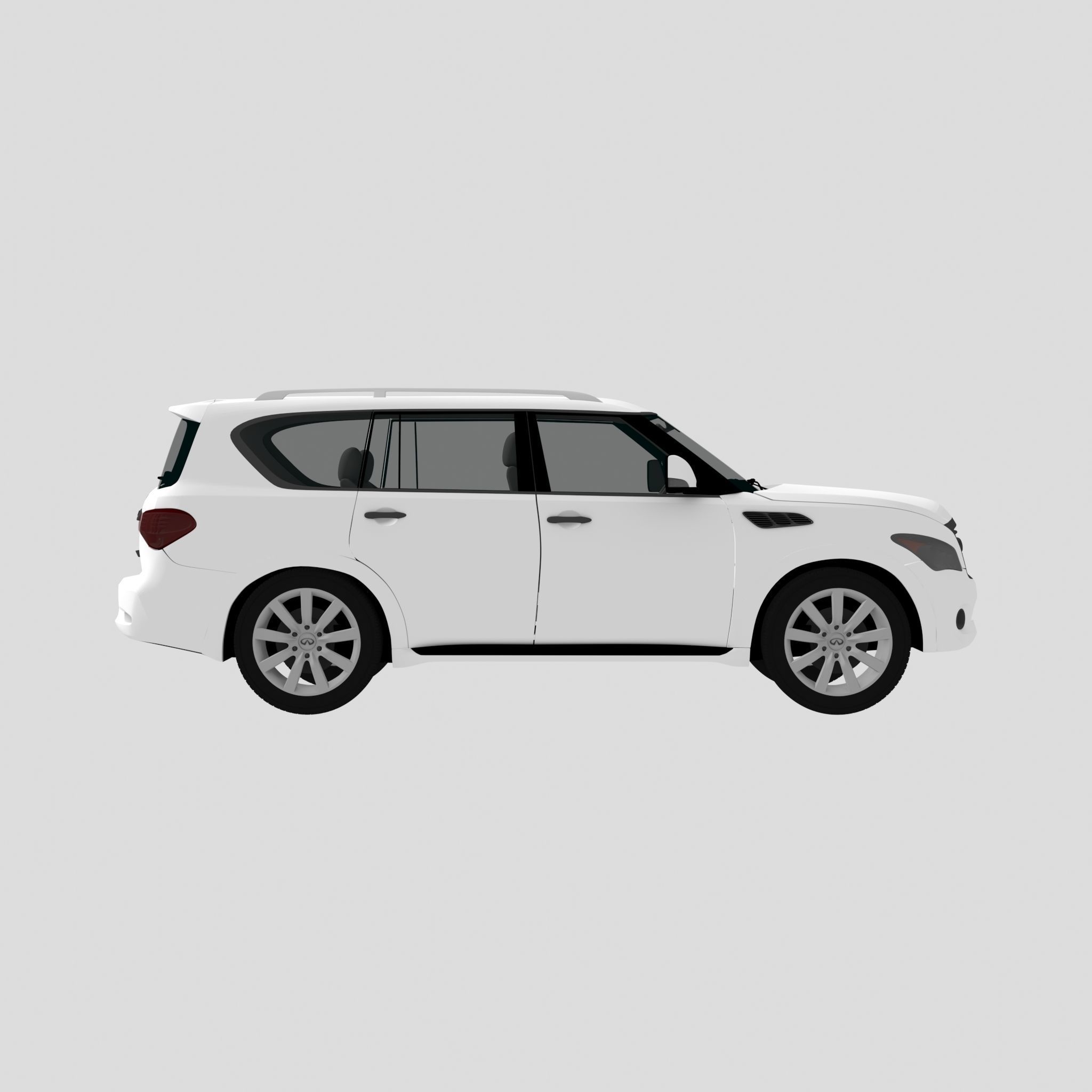 2011 Infiniti QX 56 3D model_30