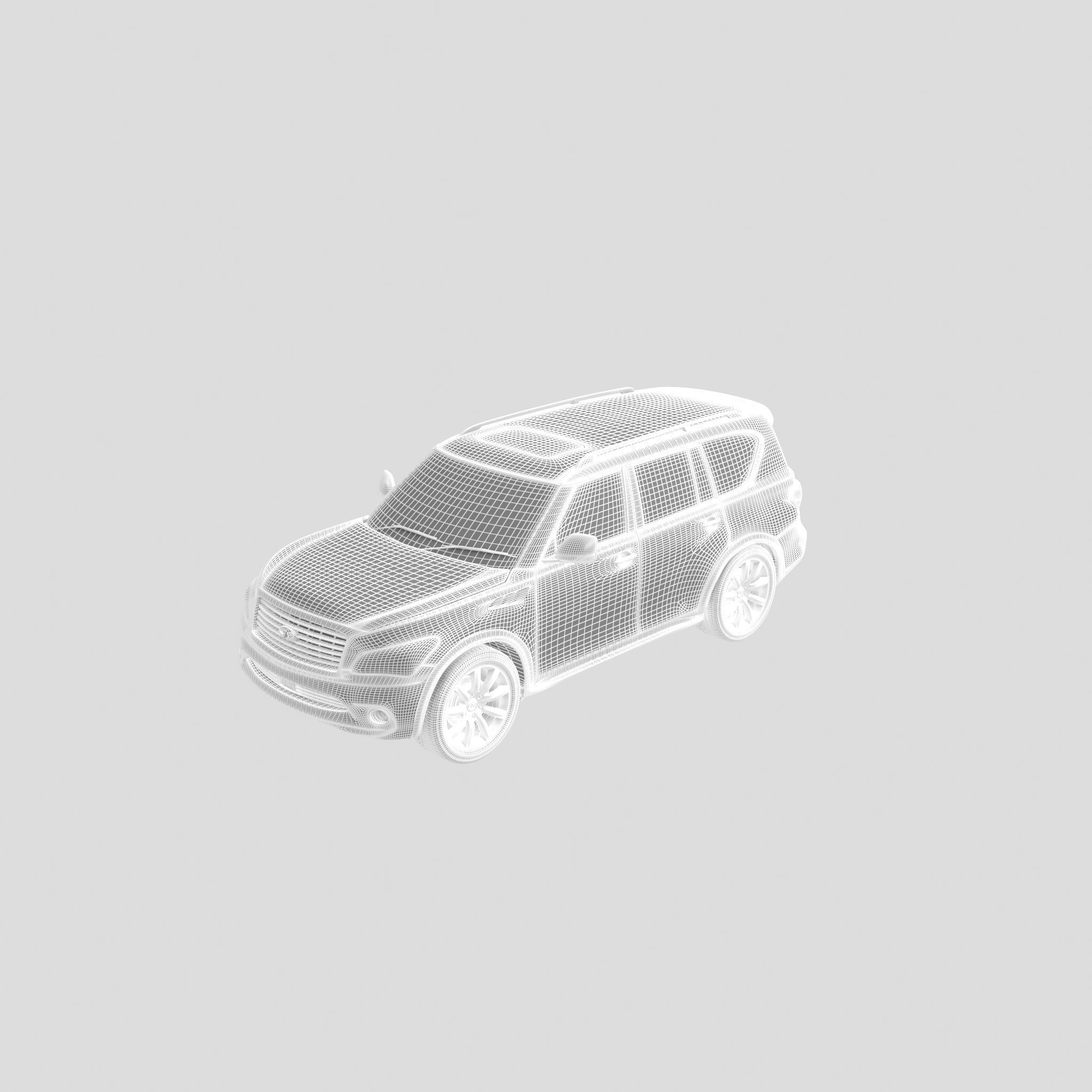 2011 Infiniti QX 56 3D model_21