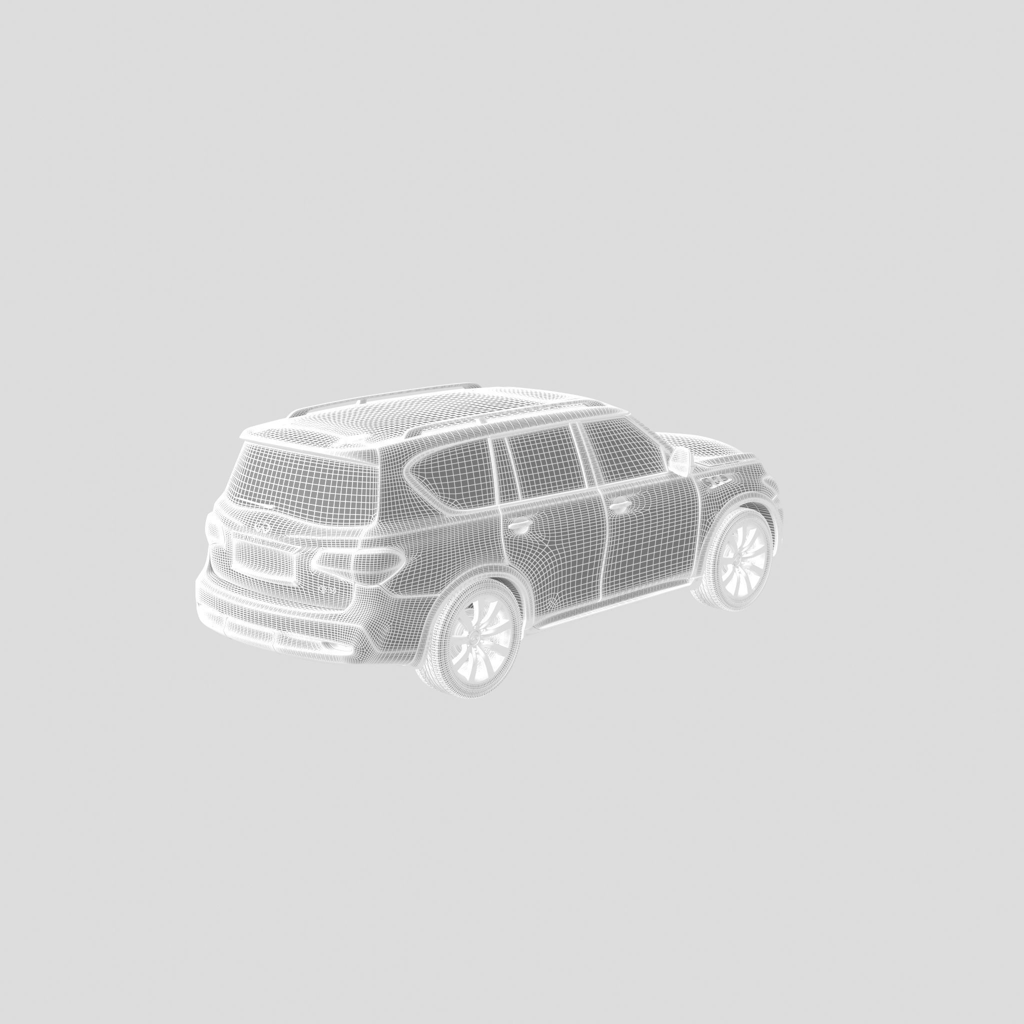 2011 Infiniti QX 56 3D model_19