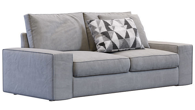 Sofa Kivik By Ikea 3D model 2