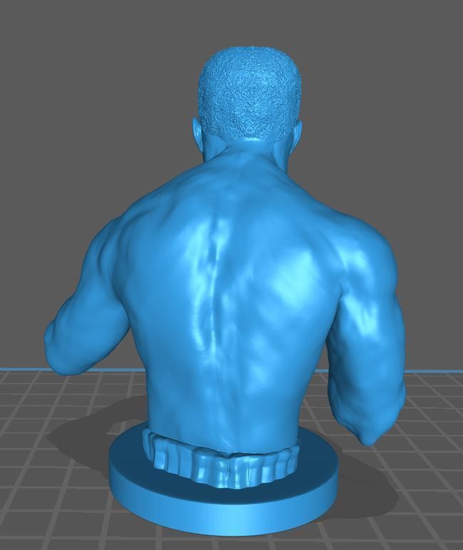 Muhammad Ali 3D print model_3