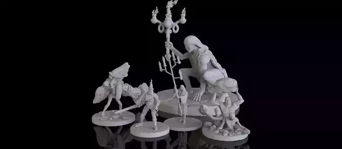 Blasphemous Enemy Packs 1 3D print model