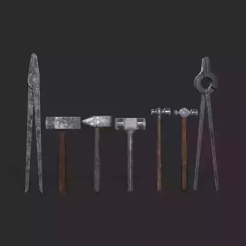 Blacksmith Tools Set