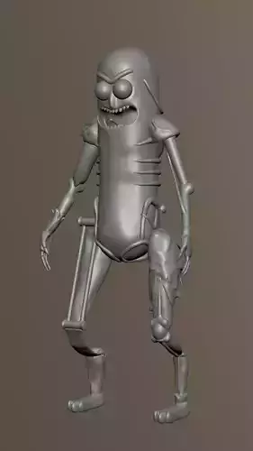 Pickle Rick 3D print model