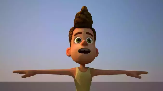 Alberto Scorfano Low-poly 3D model