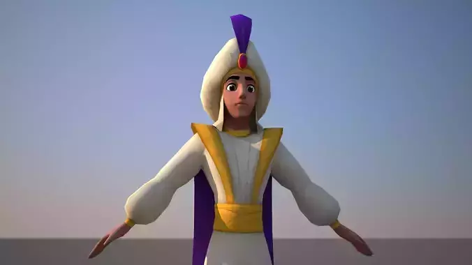 Aladdin character from disney movie