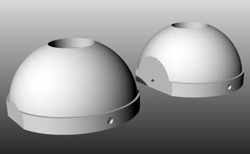Humanoid Eye Model 3D print model