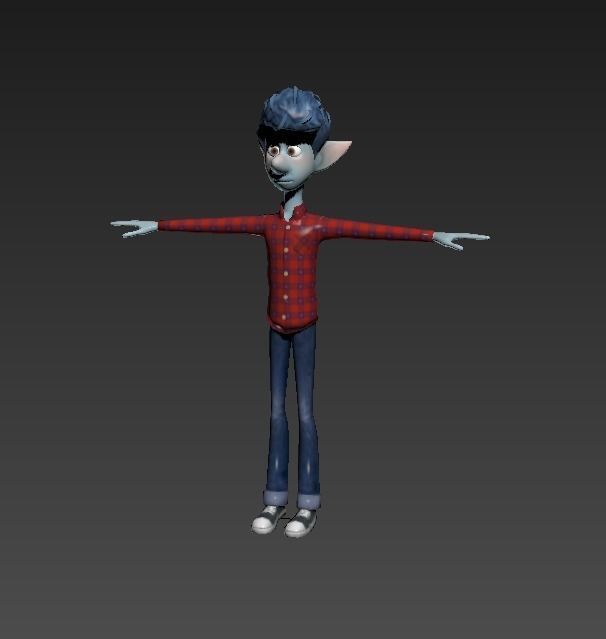 Ian and  Barley Lightfoot Low-poly 3D model_5