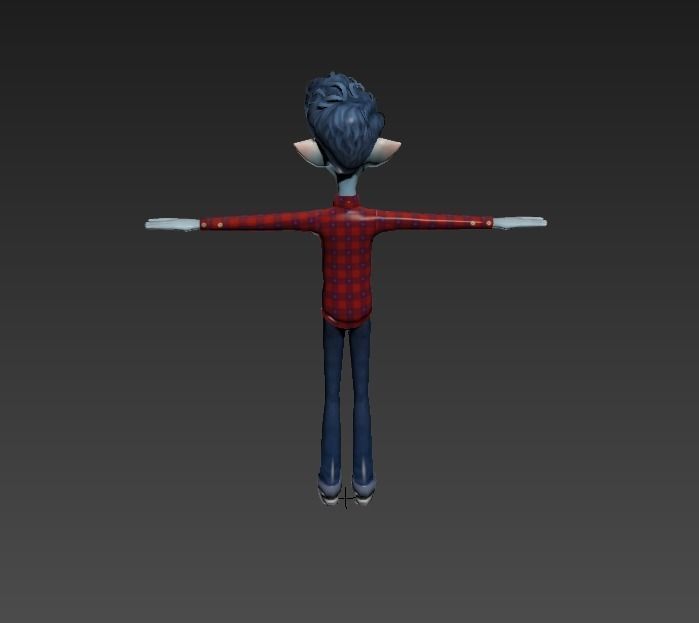 Ian and  Barley Lightfoot Low-poly 3D model_2