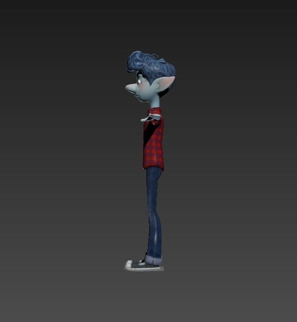 Ian and  Barley Lightfoot Low-poly 3D model_3