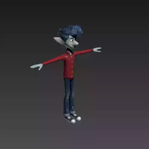 Ian and  Barley Lightfoot Low-poly 3D model