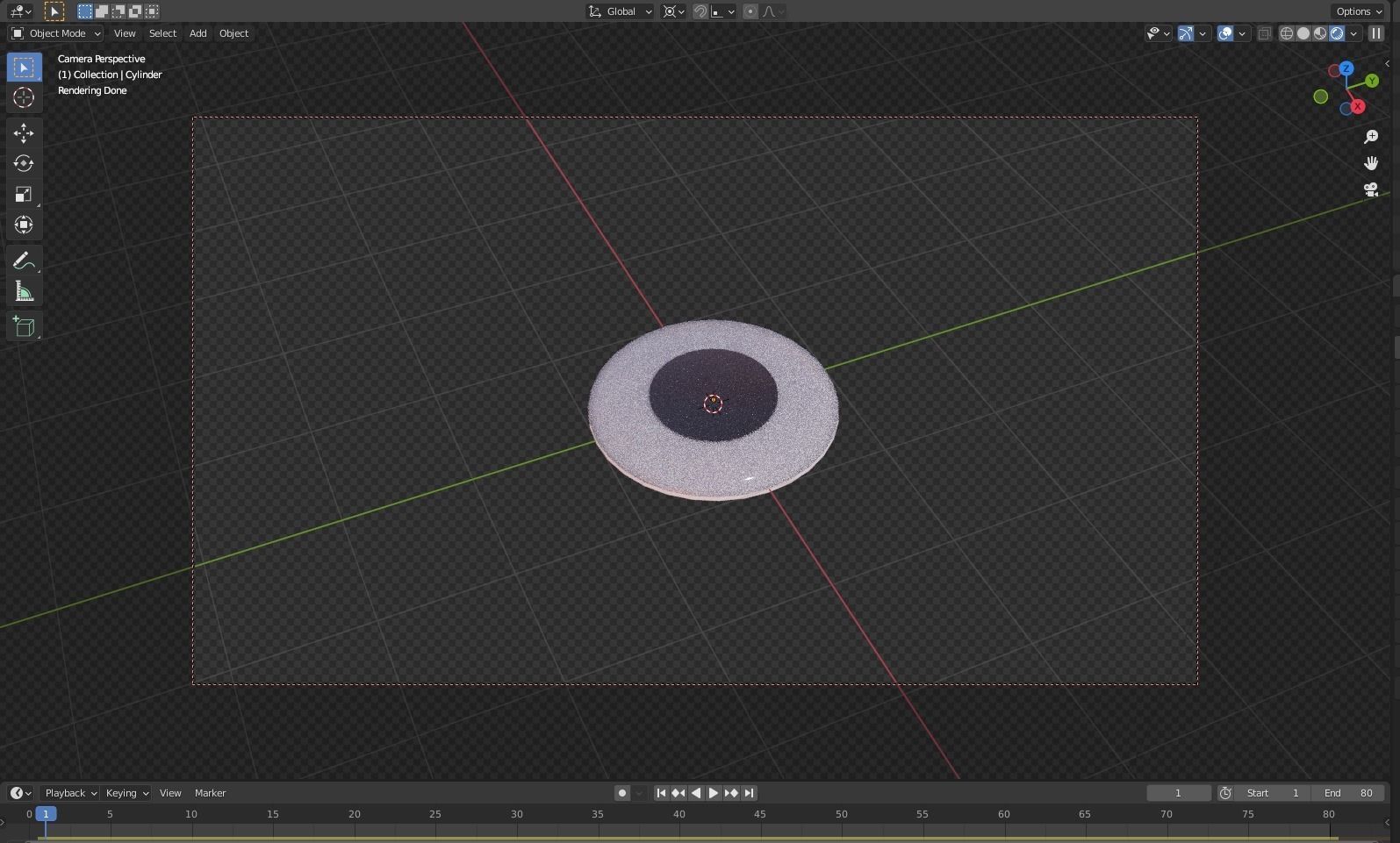 Realtime physics Googly eyes Free 3D model_1