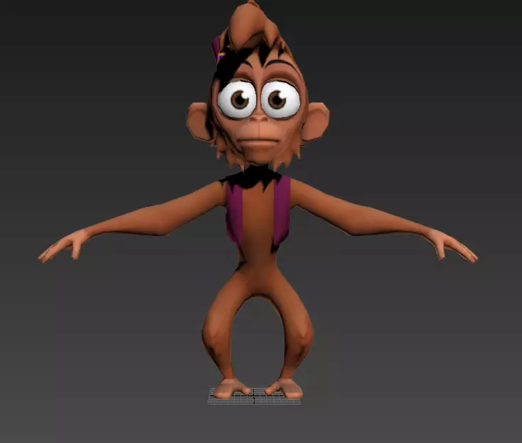 Abu Disney Low-poly 3D model