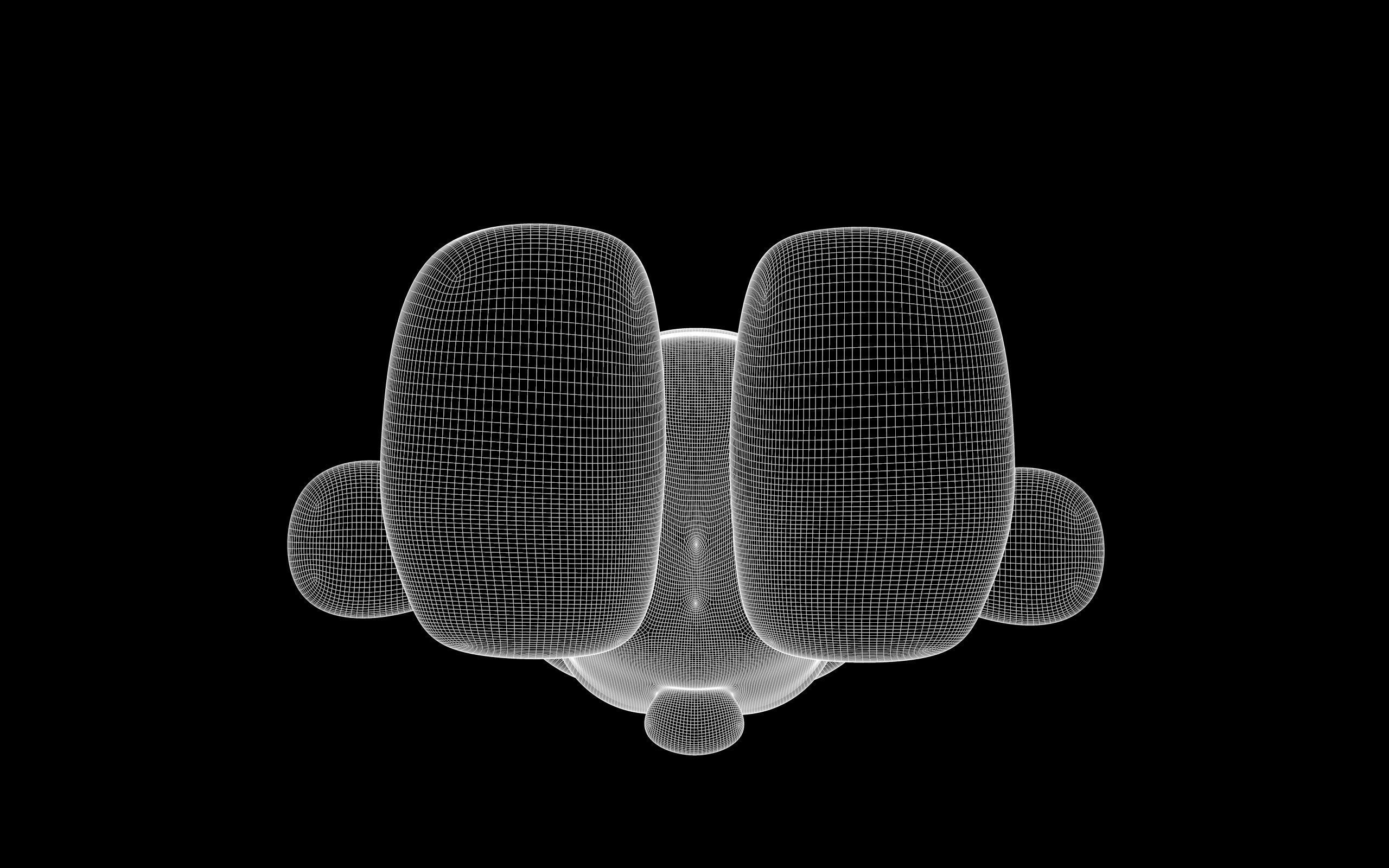 Bear cartoon 3D model_17