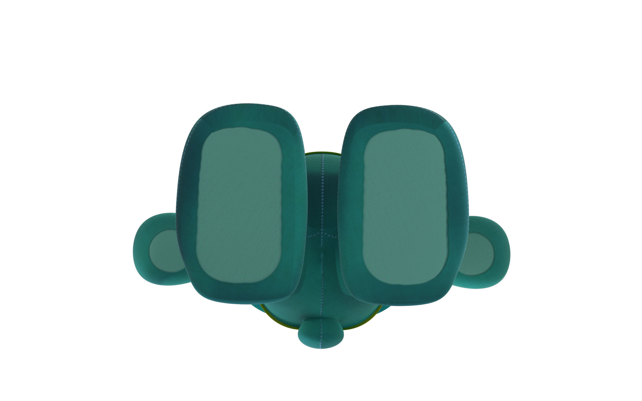 Bear cartoon 3D model_9