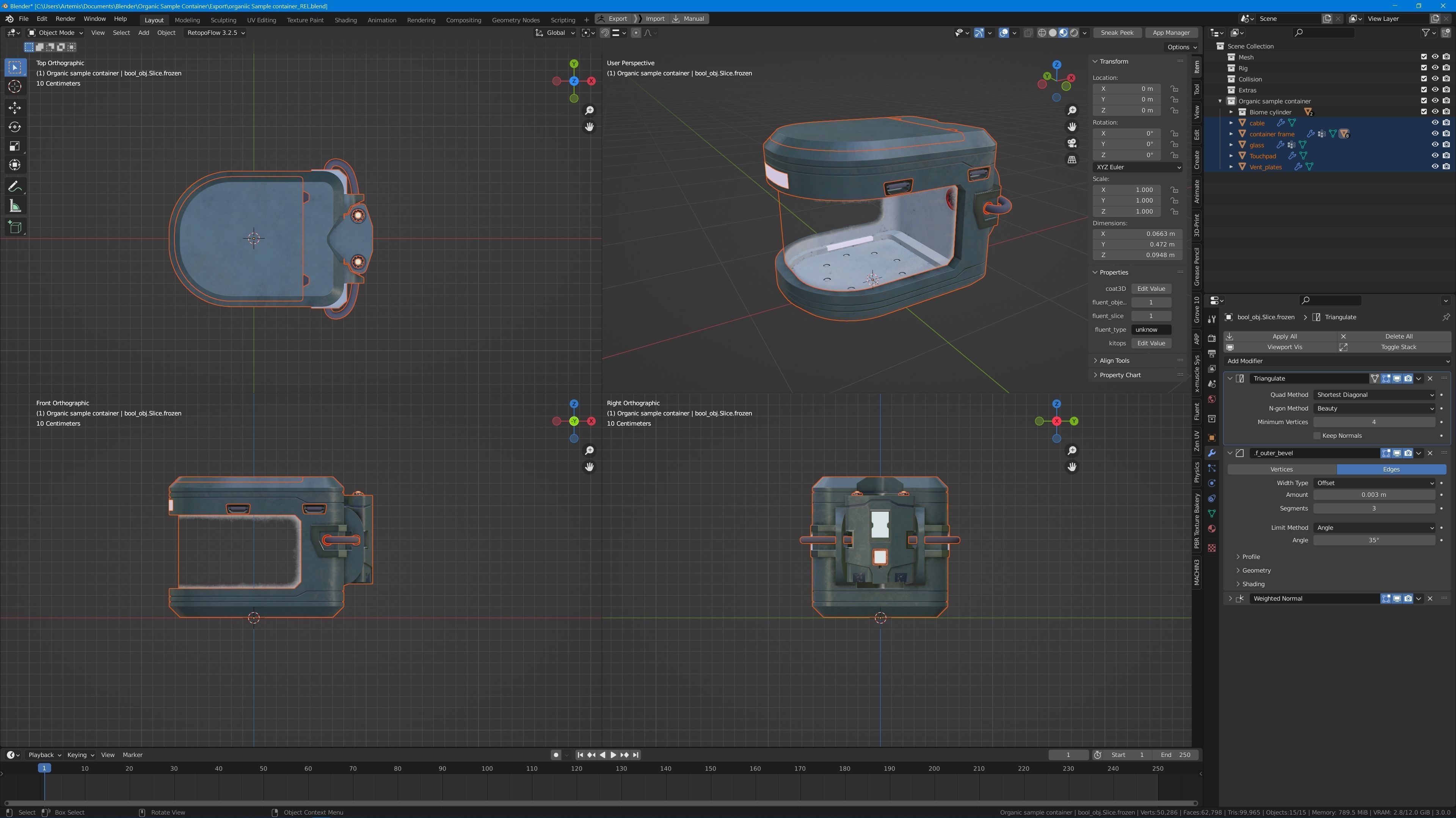 Organic Sample Container 3D model_12