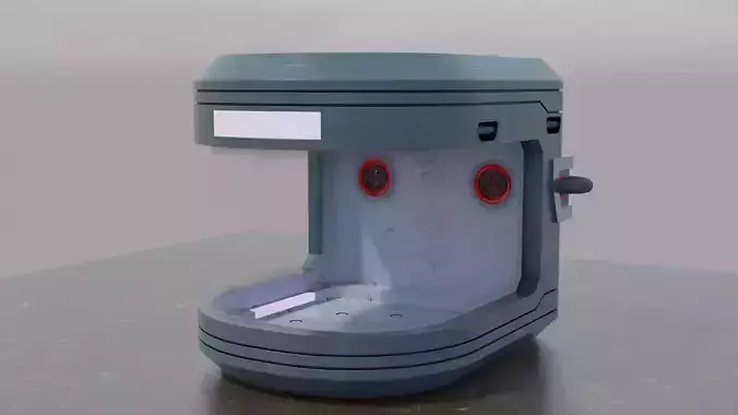 Organic Sample Container 3D model
