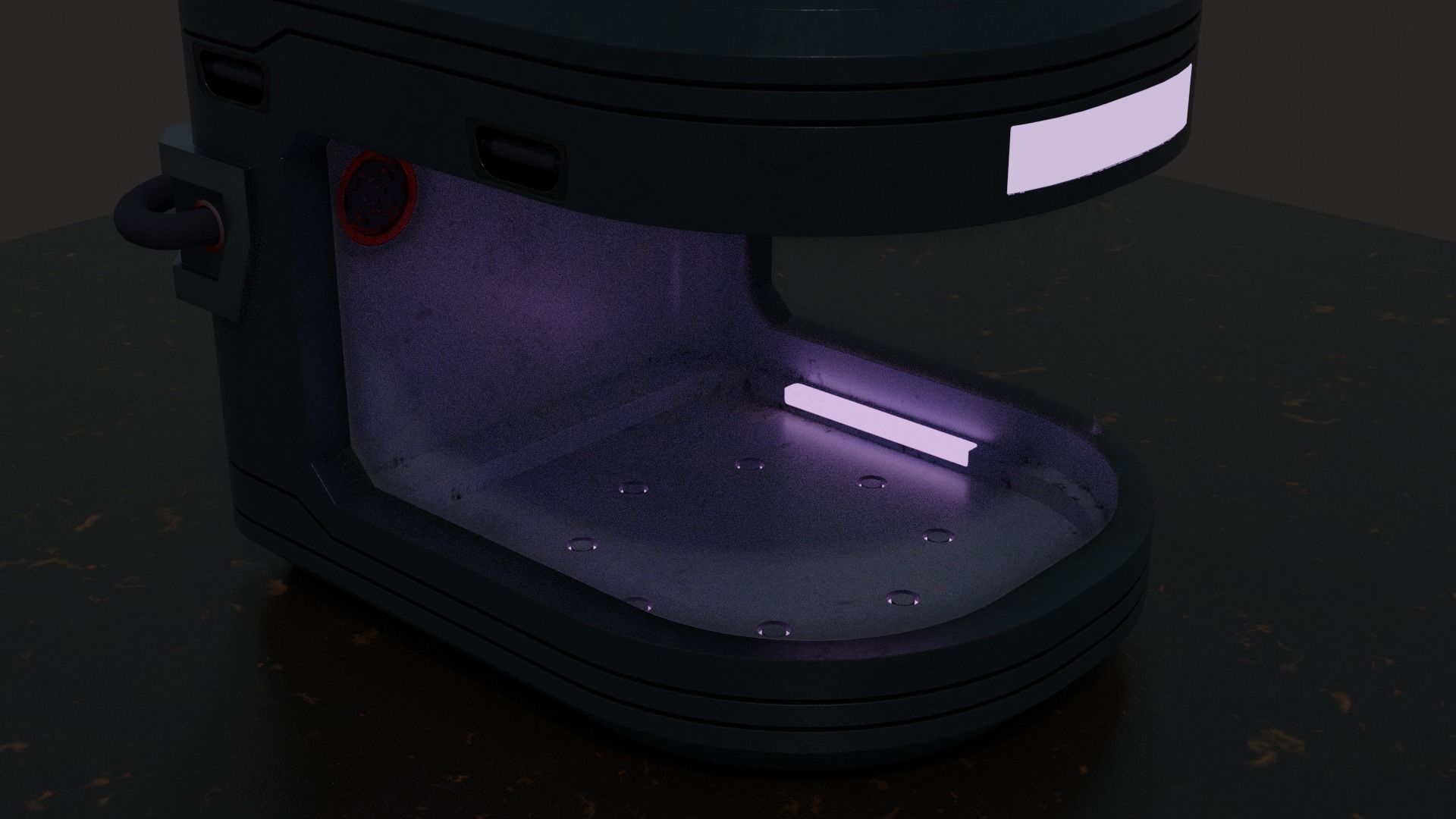 Organic Sample Container 3D model_7