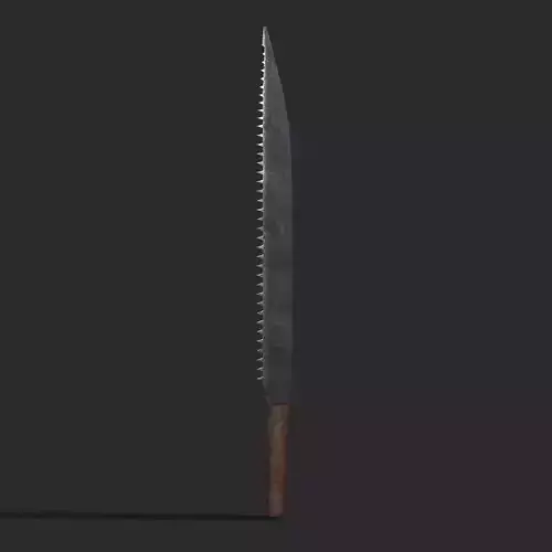 Mini Saw  Low-poly 3D model