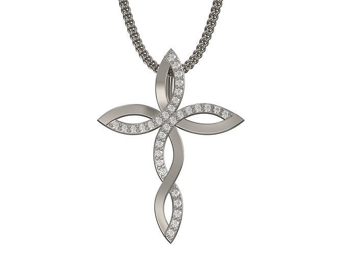 Cross Pendant  3D print model 3D print model