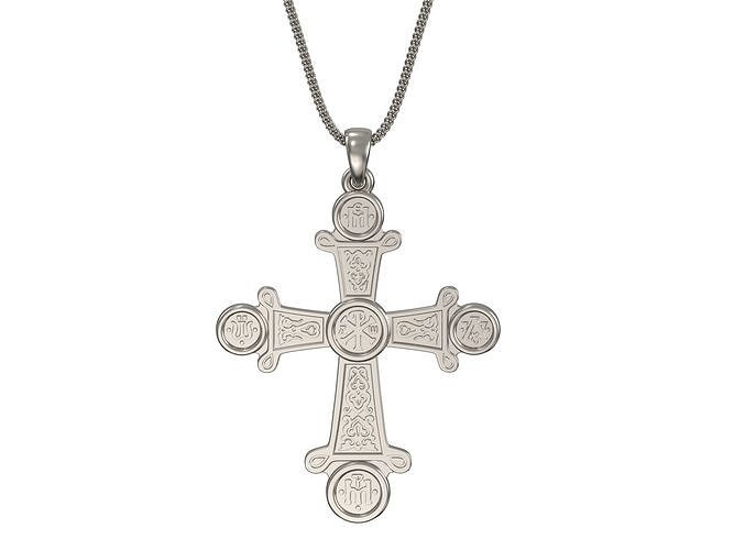 Cross Pendant  3D print model 3D print model