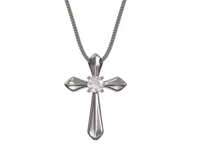 Cross Pendant  3D print model 3D print model