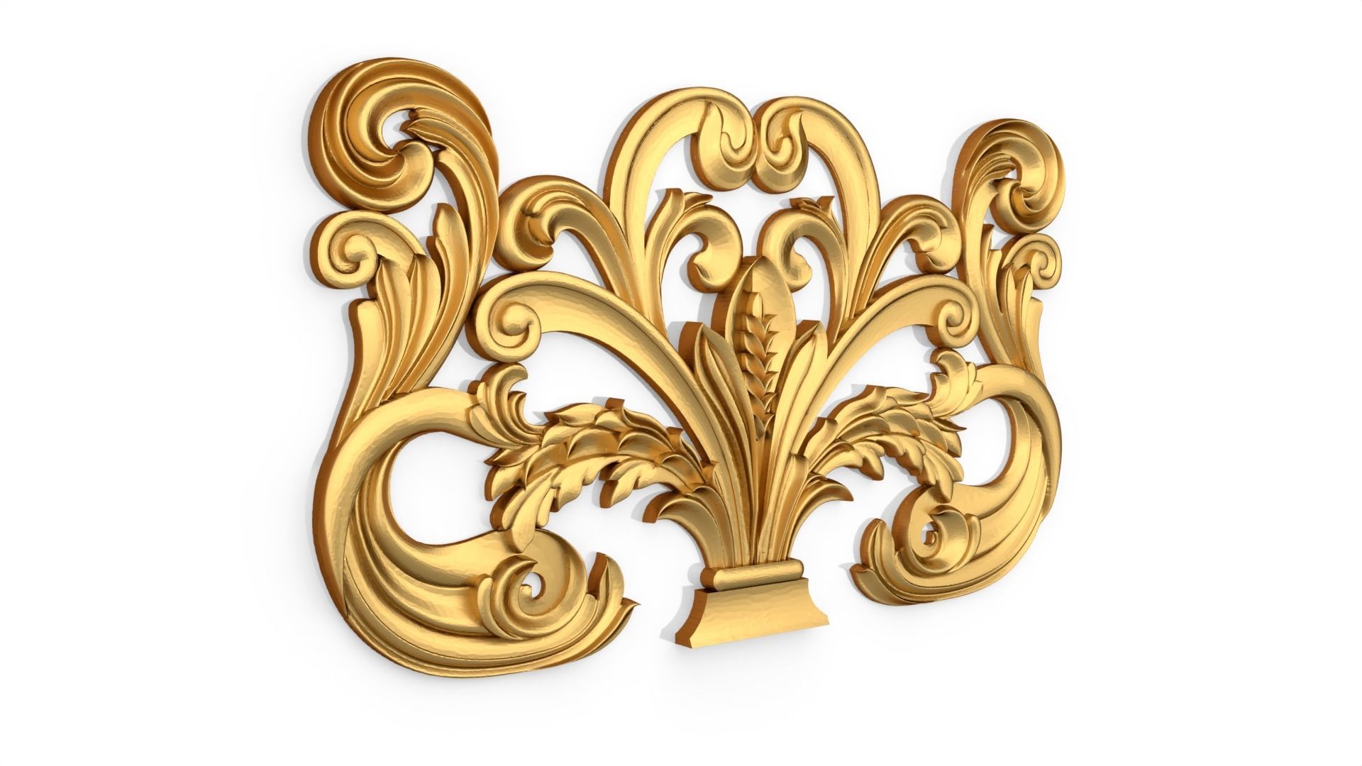 Classic decor ornament 86 3D model_1