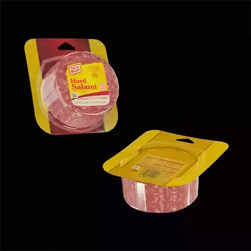 Hard Salami 3D model